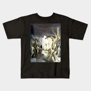 The Fall of The House of Usher - Arthur Rackham for Edgar Allan Poe Kids T-Shirt